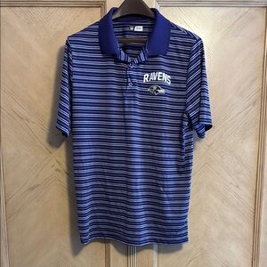 Mens Baltimore Ravens NFL Polo - L